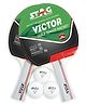 STAG ICONIC Victor Playset (White) Table Tennis Kit
