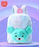 Play Nation Cat Soft Toy Bag|1 Main Compartment|Long lasting and Durable Zippers| For School, Travel and Outdoors|Multicolor- 11inches