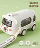 ZOE Bear Faced Van Shaped Sipper Water Bottle |BPA Free|Leak Resistant|Freezer Safe| 500 ml|Perfect for School Kids & Outdoors|White