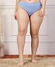 Zelena Women 95% Modal & 5% Ealstane Full Hip Coverage Maternity Panty - Light Blue