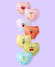 Babyhug 100% Cotton Knit Bloomers with Fruit Prints Pack of 7 - Aqua White & Green