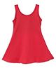 CUKOO Sleeveless Solid Swimsuit - Red