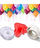 Wobbox Balloon Decorations 200 Sticky Dots, 2 (5M) Garland Tape, 2 Balloon Knot For Party Decorations, Balloon Decoration For Birthday, Party Decorations Items (Pack of 6)