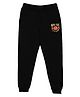 3PIN Cotton New York Division Printed Joggers - Black