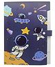 New Pinch space Theme File Folder with Button Lock  Certificates Holder with 5 Pockets, Office Documents File, Expandable Folders, Travel File Organizer (pack of 1)(color may vary )