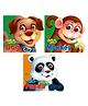 Sawan Dog Monkey Panda Board Books Pack of 3 - English
