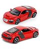 Toysire Premium Metal Car with Opening Doors Pull Back Action and Precise Detailing Ultimate Quality for Automotive Enthusiasts(Red)