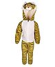 RAJ FANCY DRESSES Full Sleeves Tiger Animal Theme Costume Dress  - Yellow & White
