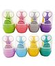 Cozy Vibes Portable Infant Clipper Safety Cutting Baby Nail Clipper 4pcs for Gifts Baby Care Nail Clippers - Pack of 1 - Color May Vary