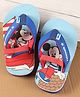 Cute Walk by Babyhug Disney Flip Flops with Back Strap Mickey Mouse Print - Blue