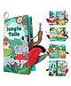 Kidology Learning Tails Book, Children's Tail Cloth Book Set, Tear Resistant Books with Rustling Sound - Early Educational