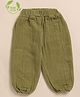 Cot & Candy Organic Cotton Solid Lounge Pants - Olive Green