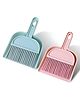 COZY VIBES Small Hand Broom Tiny Cleanning Broom Mini Desk Cleaner Hand Broom and Dust Pan Tents Tiny Cleaning Broom Keyboard Brush Desk Sweep Brush Dustpan Table Screen - PACK OF 1 - COLOR MAY VARY