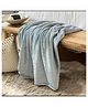 Butterthief Flannel Swaddle Baby Blanket for Newborn Babies - Light Grey