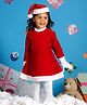 Itsmycostume Christmas Theme Full Sleeves Santa Claus Costume Set - Red