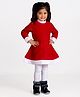 Itsmycostume Christmas Theme Full Sleeves Santa Claus Costume Set - Red