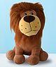 Tickles Sitting Jungle Lion Alex Soft Stuffed Plush Animal Toy for Kids Room (Size: 30 cm Color: Brown)