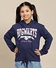 Kidsville Harry Potter Featuring Full Sleeves Characters Printed Hoodie - Blue