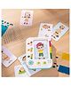 AKN TOYS Color Match Flash Cards Steam-Art Toddler Toys -Old Boys and Girls, Montessori Toys, Color Match Game for Preschool Kids-Pack of 1-color May Vary