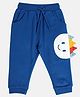 MINI KLUB Cotton Smiley Patch & Applique Detailed Pajama - Blue