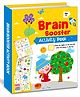 Brain Booster Activity Book for Kids Toddlers and Children 7+ Years: 96 Pages Preschool Educational Writing Practice, Pencil Control, Tracing, Maths and Brain Boosting Fun