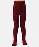 NEXT2SKIN Wool Solid Winter Tights Pantyhose Stockings - Maroon
