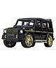 FunBlast 1:24 Pull Back Die Cast Model Car Toy with Openable Door Light & Sound - Black