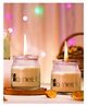 Homesake Organic Aroma Candles Wax 2 X 70gms Each, Aromatic Scented Fragrance up to 15 Hours, Best Gift, Coffee