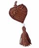 Clapjoy Handmade Crochet Heart Key Ring - Stylish & Durable Keychain Accessory - Perfect Gift for All Ages