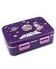 SCHOOLISH Thermal Insulated Lunch Box Leak Proof Tiffin Box 3 Compartment 304 Stainless Steel 550ML Lunch Box with Removable Inner Plate Reusable Food Containers Kids- PACK OF 1- COLOR MAY VARY