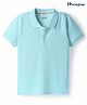 Honeyhap Premium  100% Cotton Bio Finish Half Sleeves Polo T-Shirt - Spa Retreat