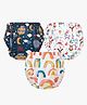 Chinmay Kids Baby Panty Boys and Girls Reusable Washable Printed Panty Pack of 3