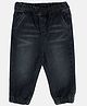 MINI KLUB Cotton Denim Mild Washed Jeans - Navy Blue