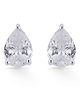 Nipura 925 Sterling Sliver Pear Zircon Classic Earrings