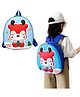 Bembika Height 10 Inches School Bag The Perfect Children Backpack For Kids Compact Stylish Backpack For Kids Exceptional-Quality Kids Kindergarten Backpack and Travel Backpack- (Deer|Blue)