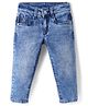 US Polo Assn Cotton Denim Full Length Jean- Light Blue