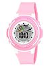KIDSUN Colour Blocked Digital Watch With Silicon Straps - Pink