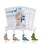 Vibhuti Crafts Dino DIY Keychain Painting Kit (Pack of 10)  Perfect for Party Favors & Return Gifts