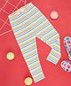Pantaloons Junior Striped Leggings - Multi Colour