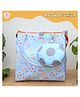 Rosada Football Champ Multipurpose Trendy Tote Hand Sling Bag | Waterproof Stylish Bag for Outing Activity Picnic Travel for Kids Boy Girl Mom and Baby with Toy Hanging  Medium (28x28 Cm)