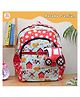 Rosada Farm Animal Light Weight Durable School Bag with Comfortable Cushion Padding | Waterproof Trendy and Spacious Kids Backpack | Unisex Stylish Bag for Kids Boys and Girls  Medium (14 Inches)