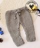 Woonie Solid Crotchet Pajama - Grey