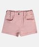 MINI KLUB Cotton Solid Shorts - Pink