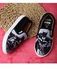 Kidsville DC Comics Featuring Batman Designed Slip On Shoes - Black