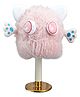 Little Surprise Box Woollen Blend Furry Monster Designed Knitted Beanie Cap - Pink-  Diameter-42cms