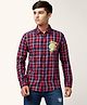 Coolsters by Pantaloons Cotton Full Sleeves Checked Shirt - Red
