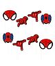 Funcart Marvel Spider Man Themed Photo Booth Props Multicolour - 8 Pieces