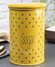 VONCASA Sugar Jar With Lid - (Yellow, 900ml)