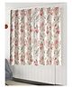 Trance Home Linen Floral Printed 5 Feet 100% Cotton Living Room Bedroom Door and Windows Curtain (Tashi Pink Set 2,5Ft)
