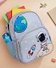 VISMIINTREND Height 13 Inch Preschool School Bag for Baby Kids, Small Cute Bags for Girls/Boys - Grey